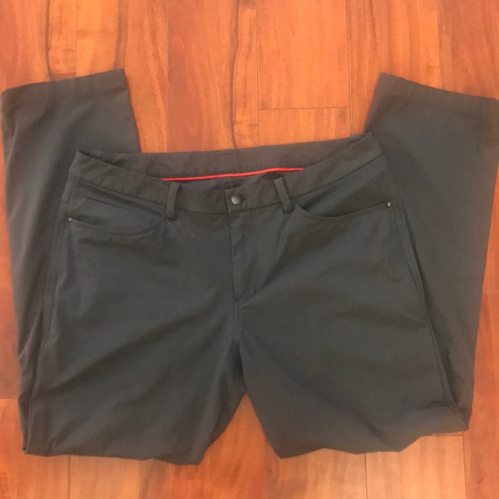 Lululemon Grey Men’s Pants ABC Classic Gray